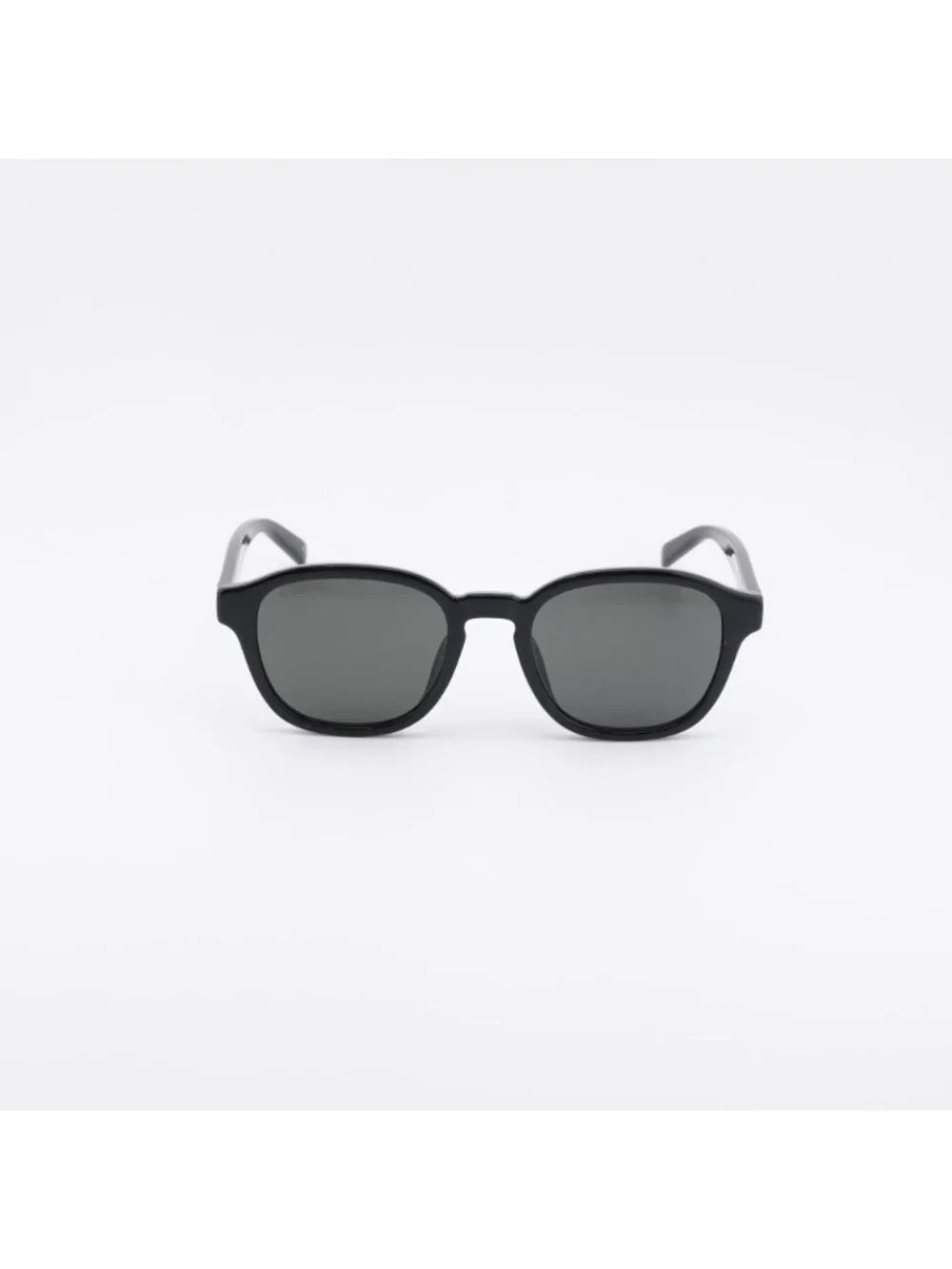 Gucci GG2109SK 001 Sunglasses Black Square Frame, Grey Lenses